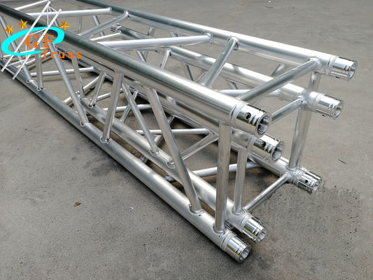 सिल्वर एल्युमिनियम स्पिगोट ट्रस 15x8 मी मीटर लाइटिंग ट्रस स्टैंड स्ट्रक्चर