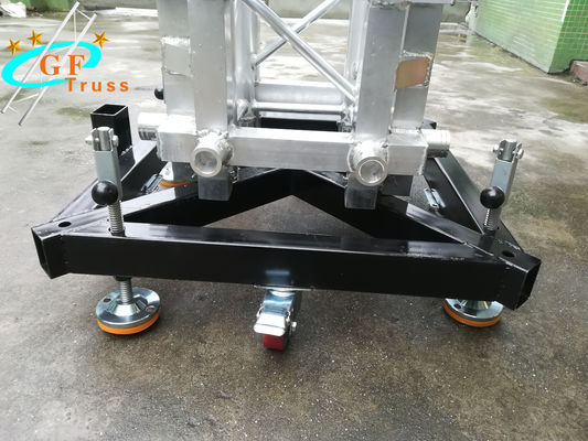 सिल्वर एल्युमिनियम स्पिगोट ट्रस 15x8 मी मीटर लाइटिंग ट्रस स्टैंड स्ट्रक्चर